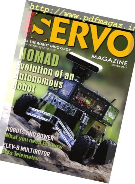 Servo Magazine – January 2017 Cover