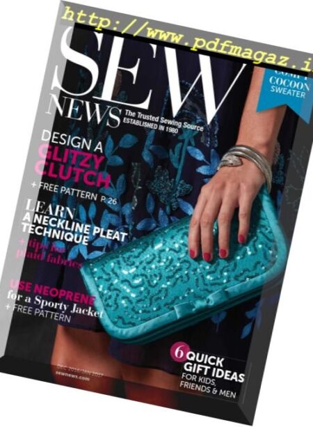Sew News – December 2016 – January 2017 Cover