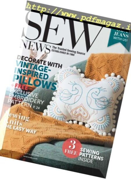 Sew News – October-November 2016 Cover