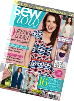 Sew Now – Issue 4, 2017