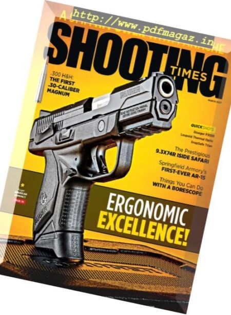 Shooting Times – March 2017 Cover
