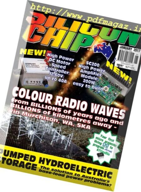 Silicon Chip – January 2017 Cover