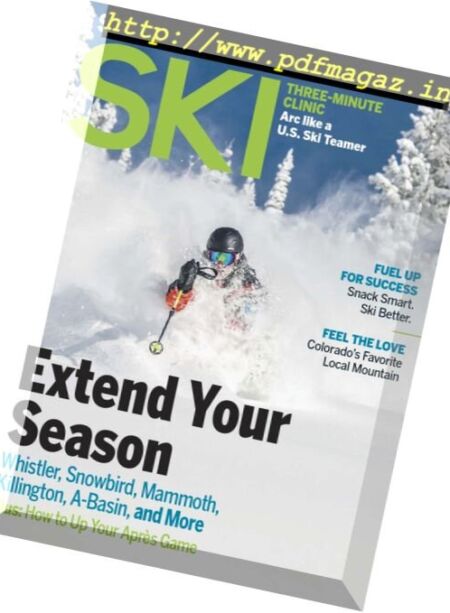 Ski USA – Spring 2017 Cover