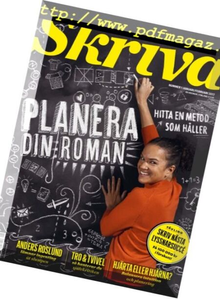 Skriva – Januari-Februari 2017 Cover