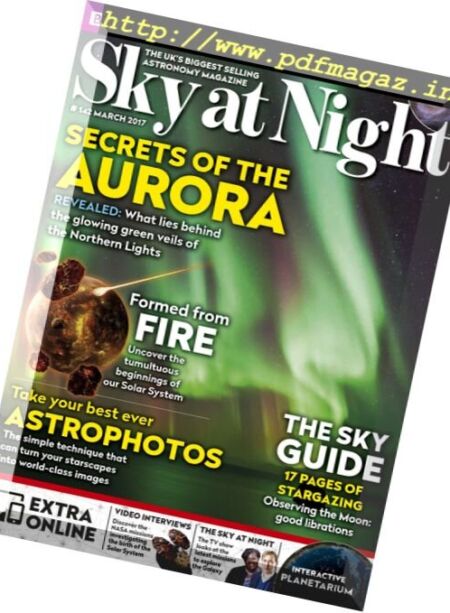 Sky at Night – March 2017 Cover