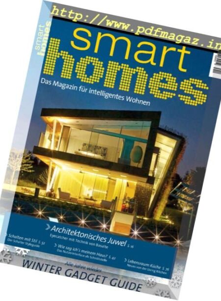 Smart Homes Germany – Januar-Februar 2017 Cover