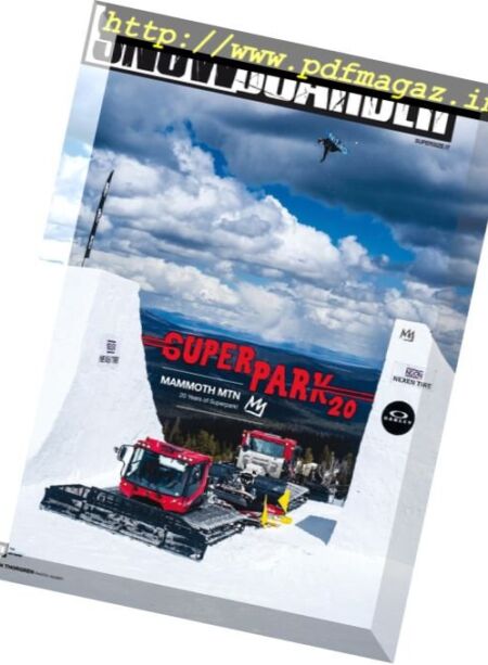 Snowboarder – January 2017 Cover