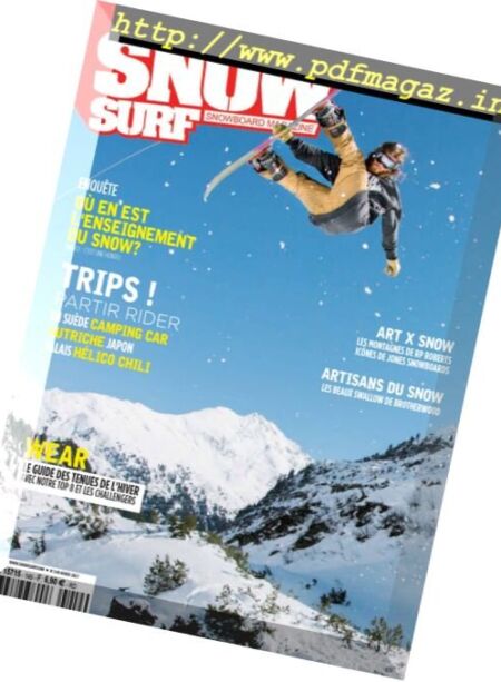 Snowsurf – Hiver 2017 Cover