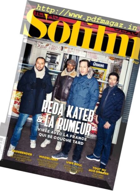 So Film – Fevrier 2017 Cover