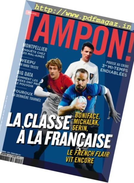 So Foot – Hors-Serie Tampon! – Fevrier-Mars 2017 Cover