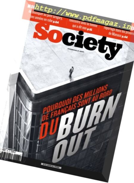 Society – 20 Janvier au 2 Fevrier 2017 Cover
