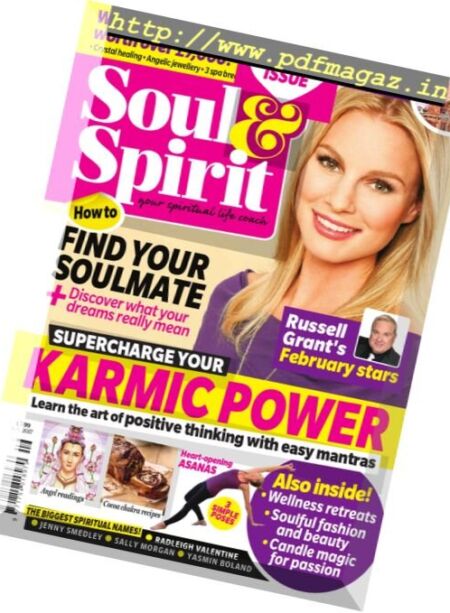 Soul & Spirit – February 2017 Cover