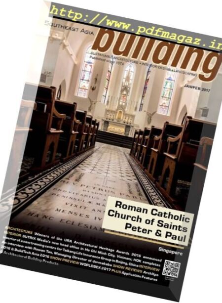 Southeast Asia Building – January-February 2017 Cover