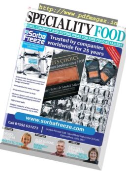 Speciality Food – February 2017