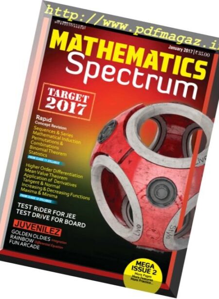 Spectrum Mathematics – January 2017 Cover