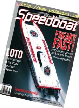 Speedboat Magazine – November 2016