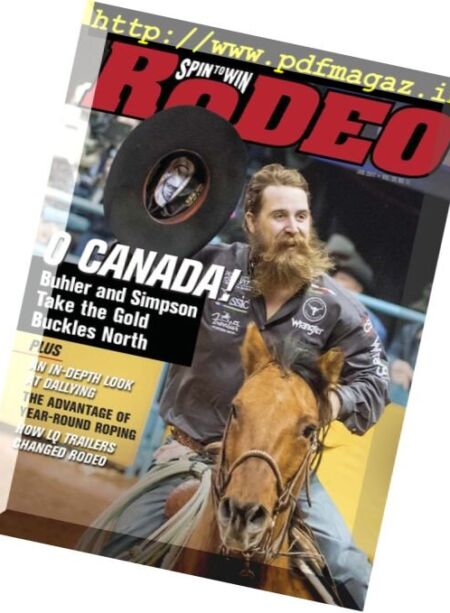 Spin to Win Rodeo – January 2017 Cover