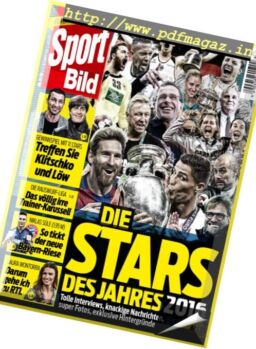 Sport Bild – 21 Dezember 2016