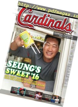 St. Louis Cardinals Gameday – Issue 6, 2016