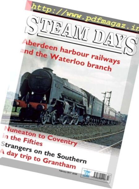 Steam Days – February 2017 Cover