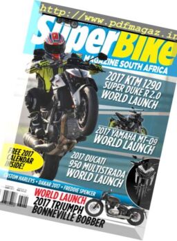 Superbike South Africa – February 2017