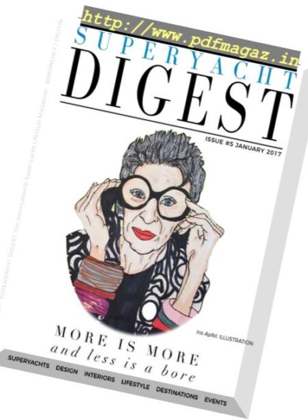 Superyacht Digest – January 2017 Cover