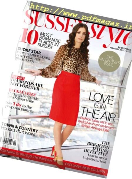 Sussex Style – February 2017 Cover