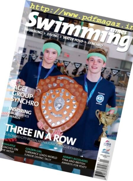 Swimming Times – January 2017 Cover