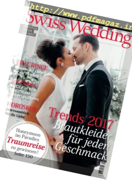 Swiss Wedding – Winter 2016-2017 Cover