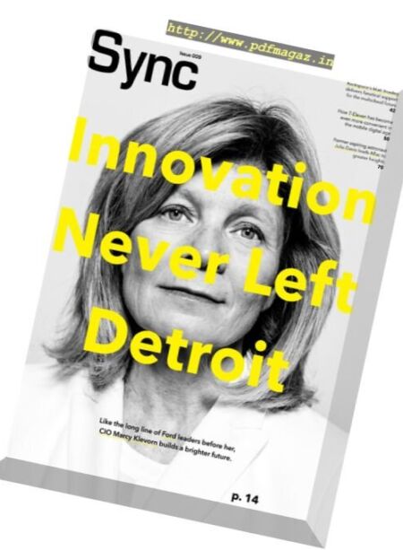 Sync – January-February-March 2017 Cover