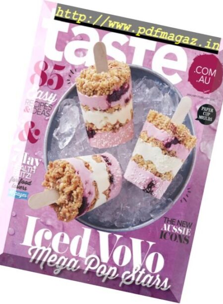 Taste.com.au – January-February 2017 Cover