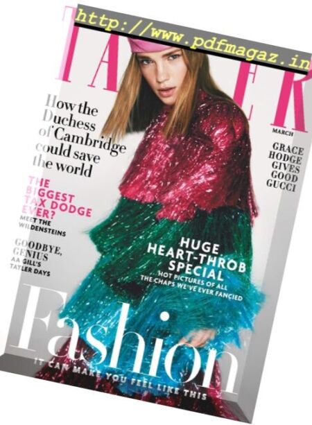 Tatler UK – March 2017 Cover