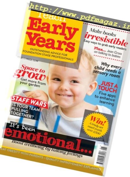 Teach Early Years – Volume 7 Issue 1 2017 Cover
