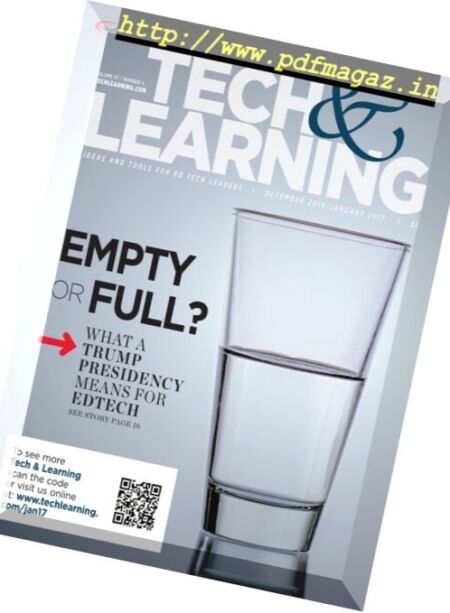 Tech & Learning – December 2016 – January 2017 Cover