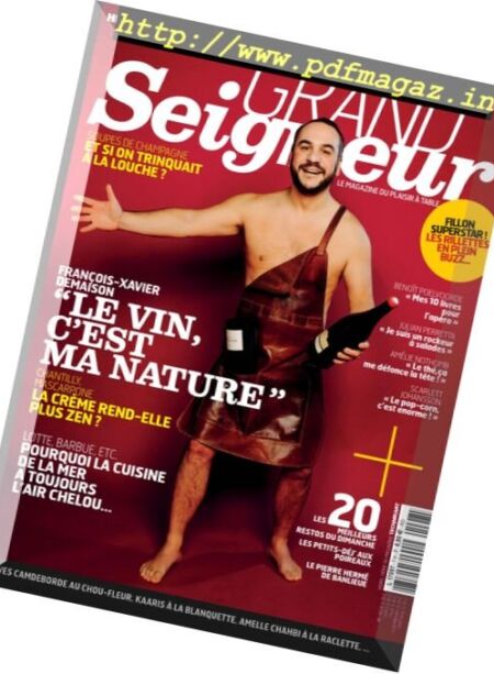 Technikart – Hors-Serie Grand Seigneur – Hiver 2017 Cover