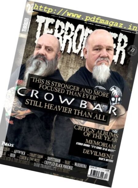 Terrorizer – December 2016 Cover