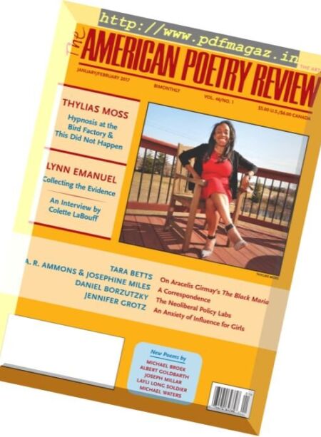 The American Poetry Review – January-February 2017 Cover