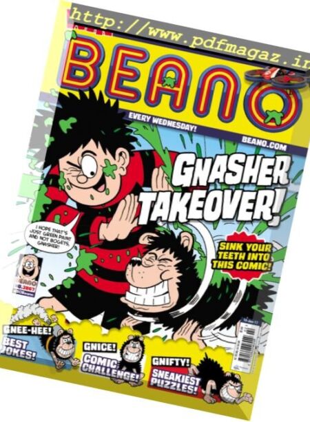 The Beano – 14 January 2017 Cover