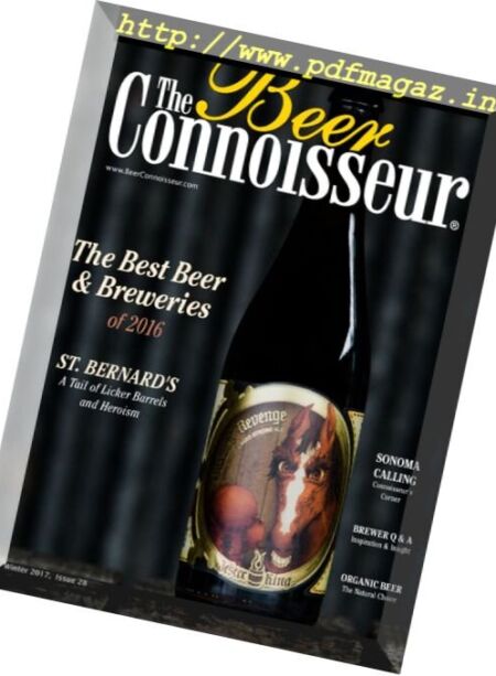 The Beer Connoisseur – Winter 2017 Cover