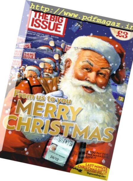 The Big Issue – 19 December 2016 Cover