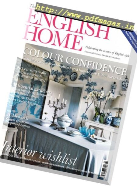The English Home – February 2017 Cover