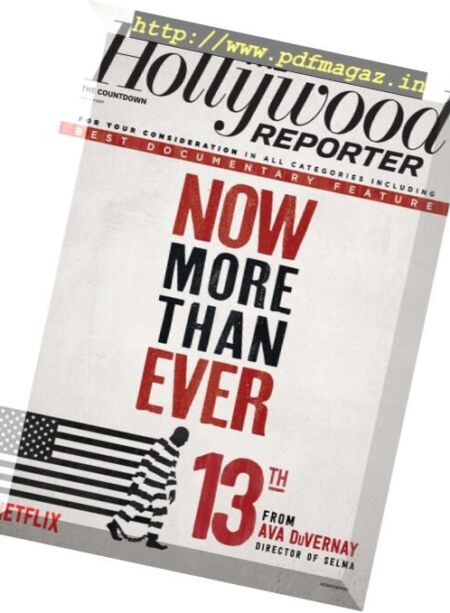 The Hollywood Reporter – Awards January 2017 Cover