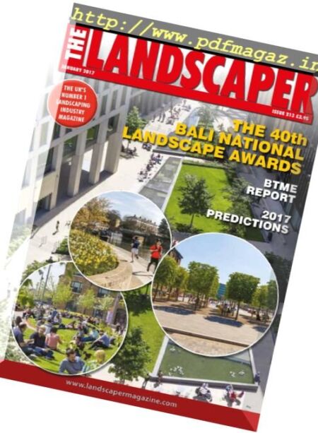 The Landscaper – January 2017 Cover