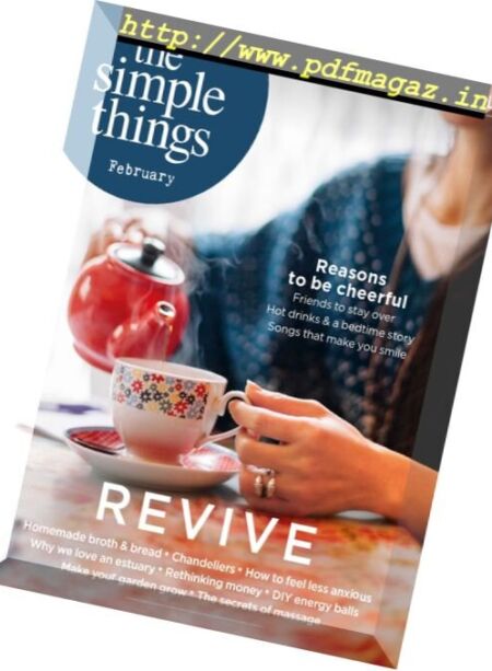 The Simple Things – February 2017 Cover