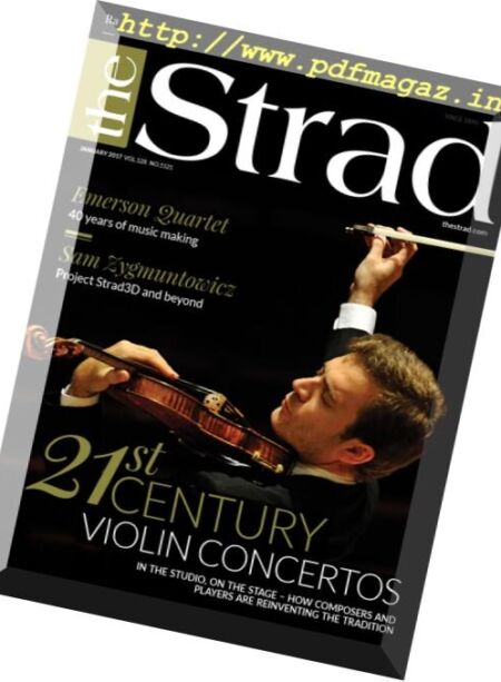 The Strad – January 2017 Cover
