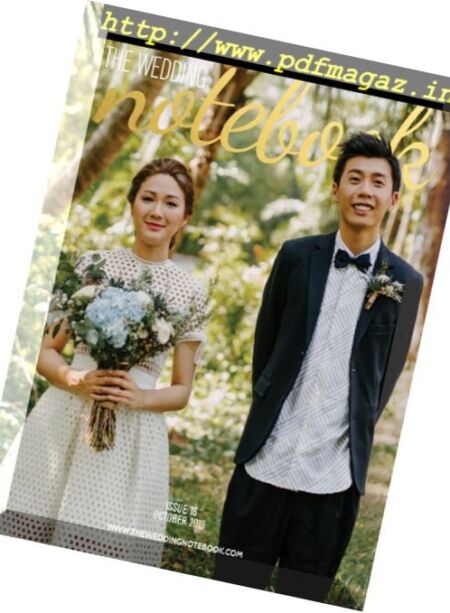 The Wedding Notebook – October 2016 Cover