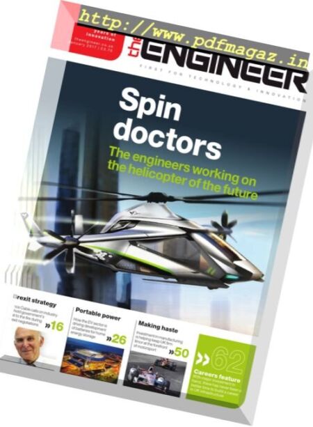 theengineer – January 2017 Cover