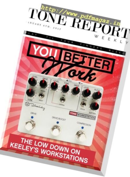 Tone Report Weekly – Issue 161, 6 January 2017 Cover