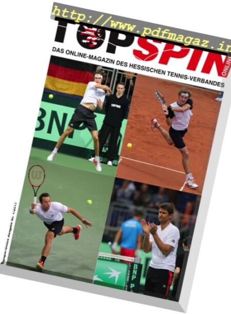 Topspin – Nr.1, 2017 Cover