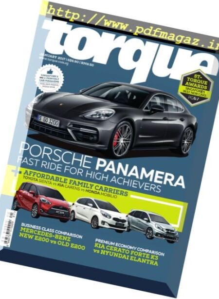 Torque – January 2017 Cover